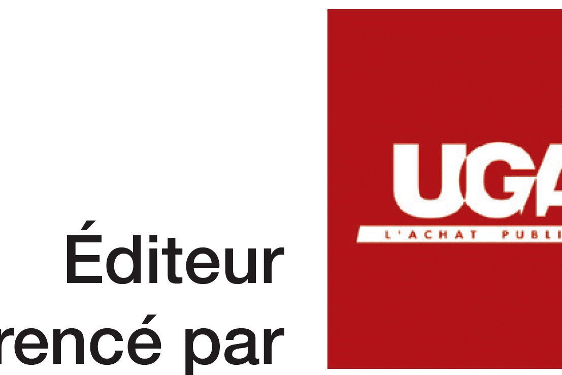 Logo representant l'uGAP et le referencement editeur de CIPAM