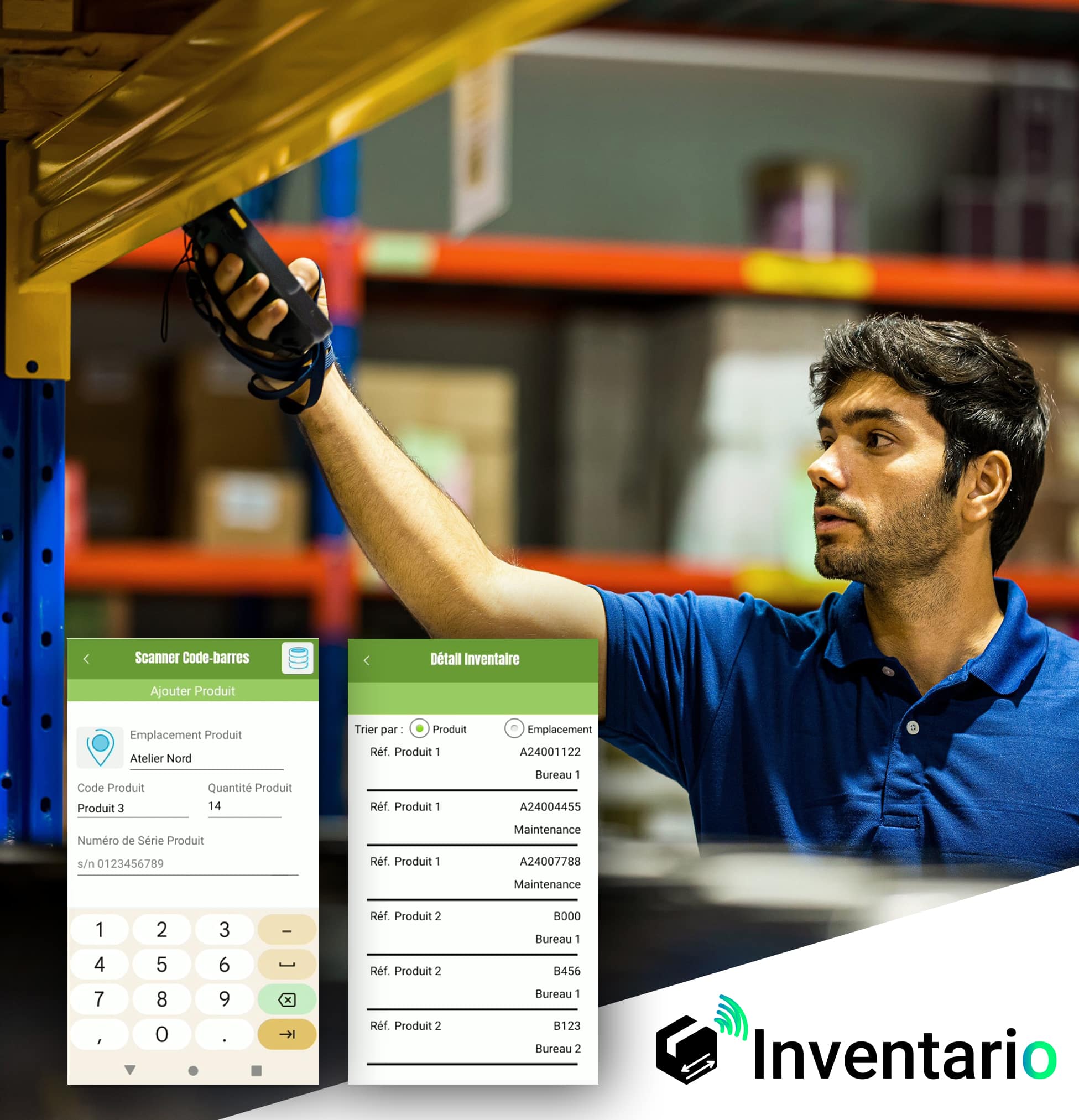 Inventatior, solution d'inventaire par CIPAM