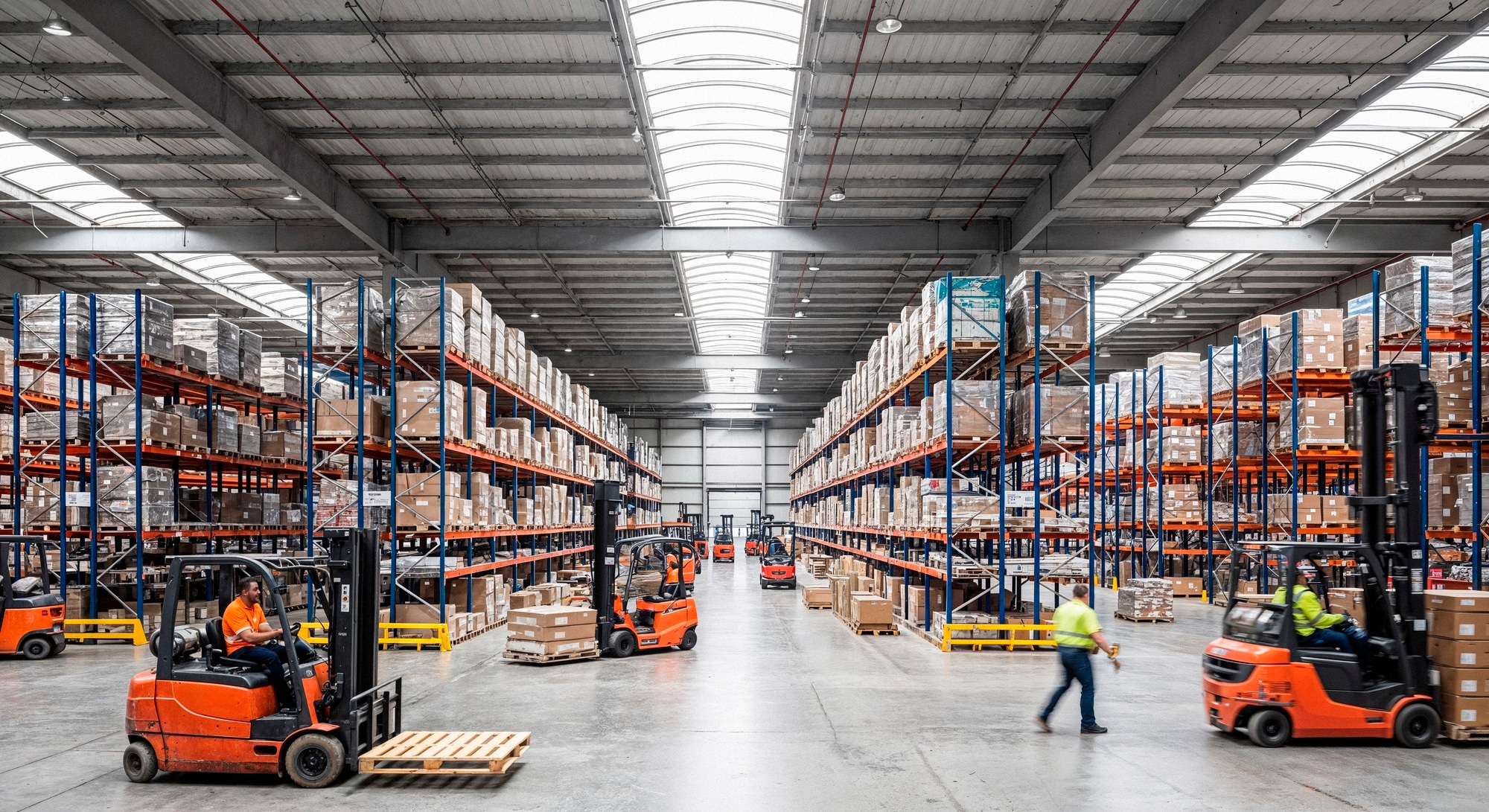 Warehouse automatic inventory