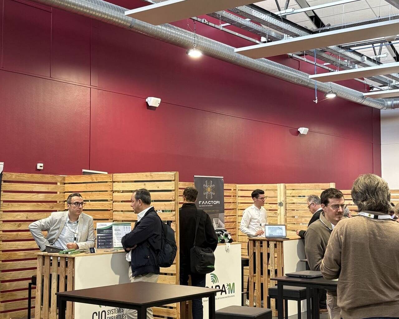 Équipe CIPAM lors de l’événement Indus Lab à Clermont-Ferrand