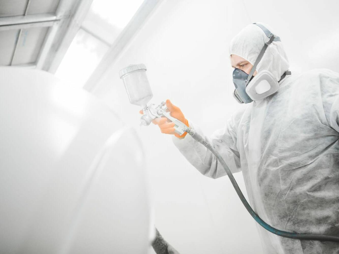 RFID Traceability in an Aircraft Paint Booth