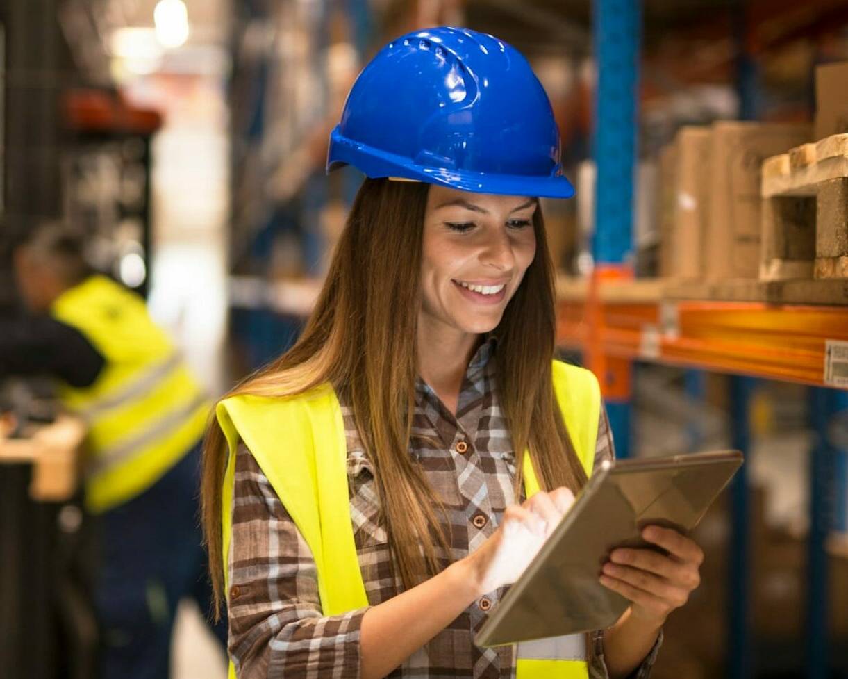 Application métier sur tablette pour les opérations d’entrepôt, la réception et le contrôle logistique