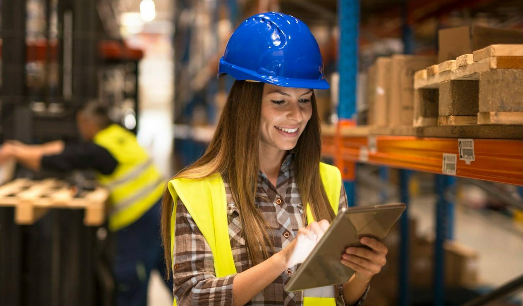 Application métier sur tablette pour les opérations d’entrepôt, la réception et le contrôle logistique