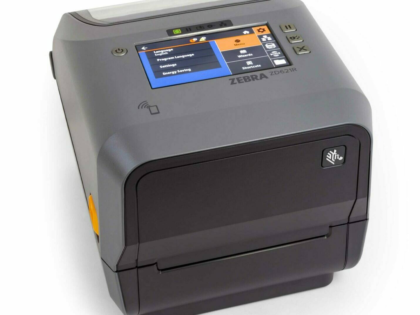 Imprimante Zebra ZD621 RFID avec écran couleur pour l'impression d'étiquettes RFID