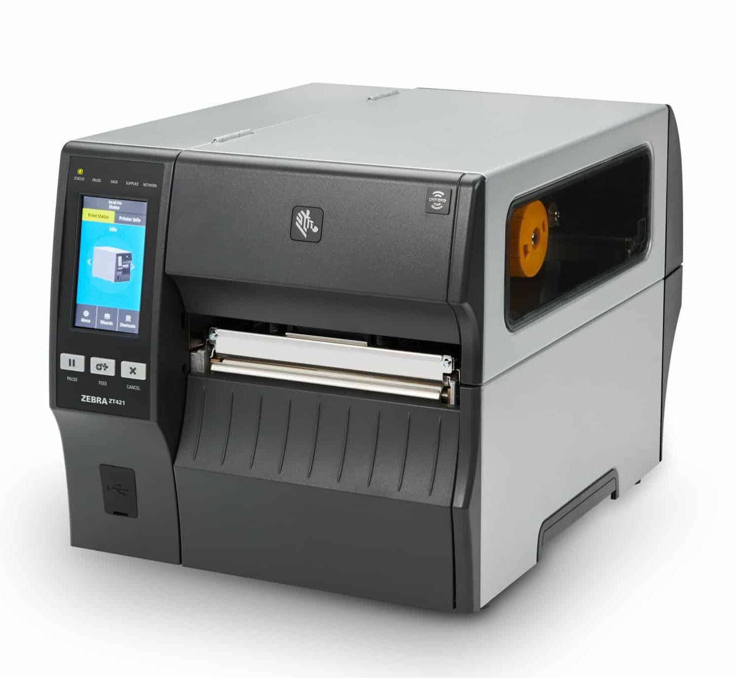Imprimante industrielle Zebra ZT421 RFID pour étiquettes grand format