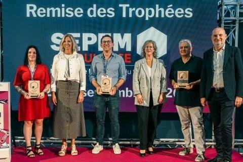 Trophée SEPEM de la transformation numérique remporté par CIPAM à Toulous en 2026