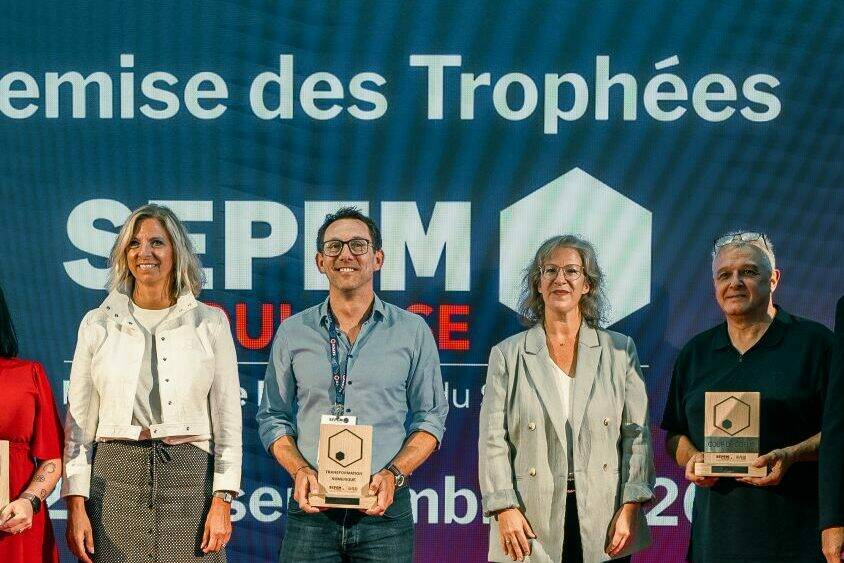 Trophée SEPEM de la transformation numérique remporté par CIPAM à Toulous en 2026